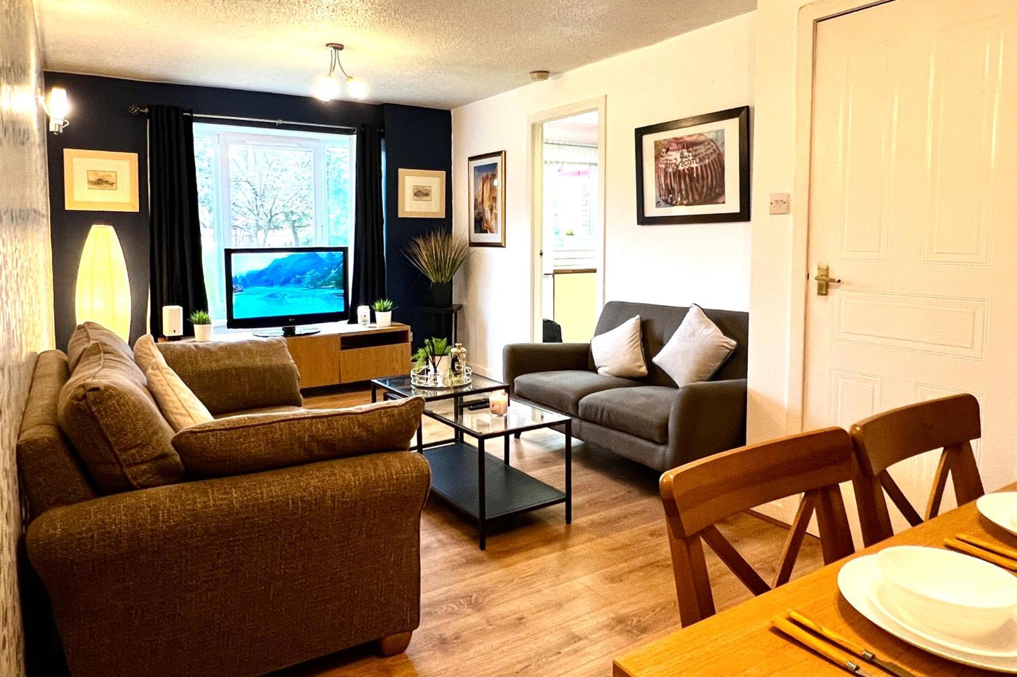Apartmán Ground Floor Flat With Free Parking & Wifi Glasgow Exteriér fotografie
